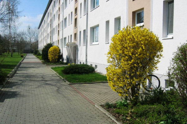 Bequem und sicher im Hochparterre, dazu ein ordentliches Umfeld.