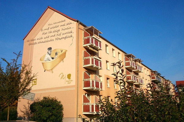 Moderne Familienwohnung, 4 Zimmer, mit Blick auf den Rodelberg.